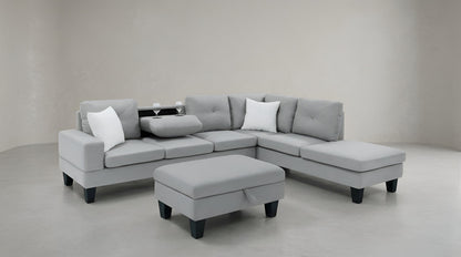 Star (Lt Grey) Living Room Set