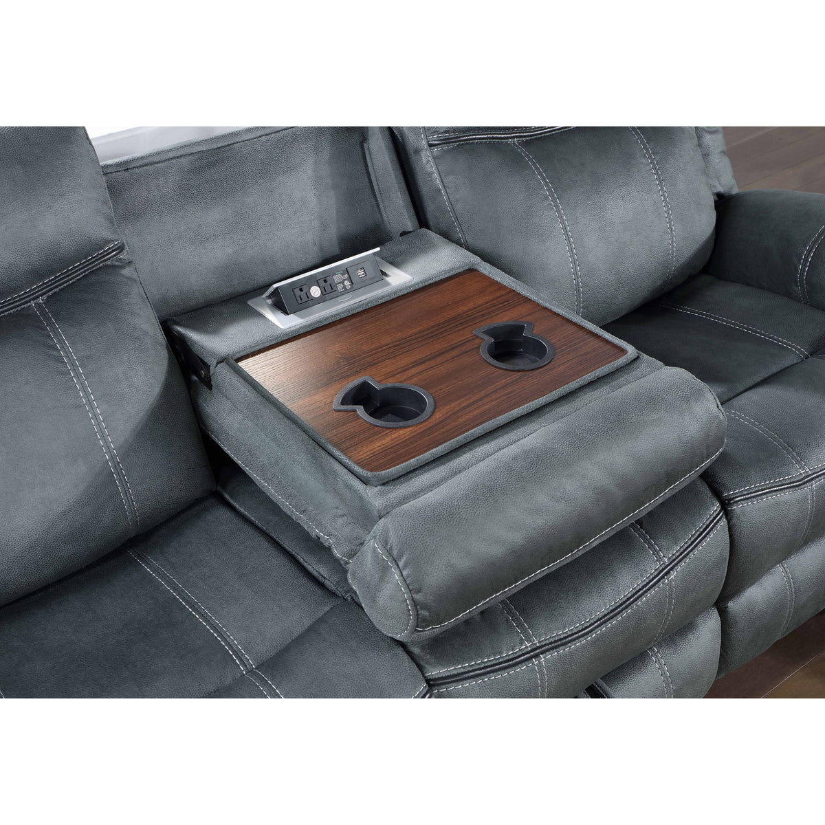 Rio Grande (Grey) Reclining Living Room Set