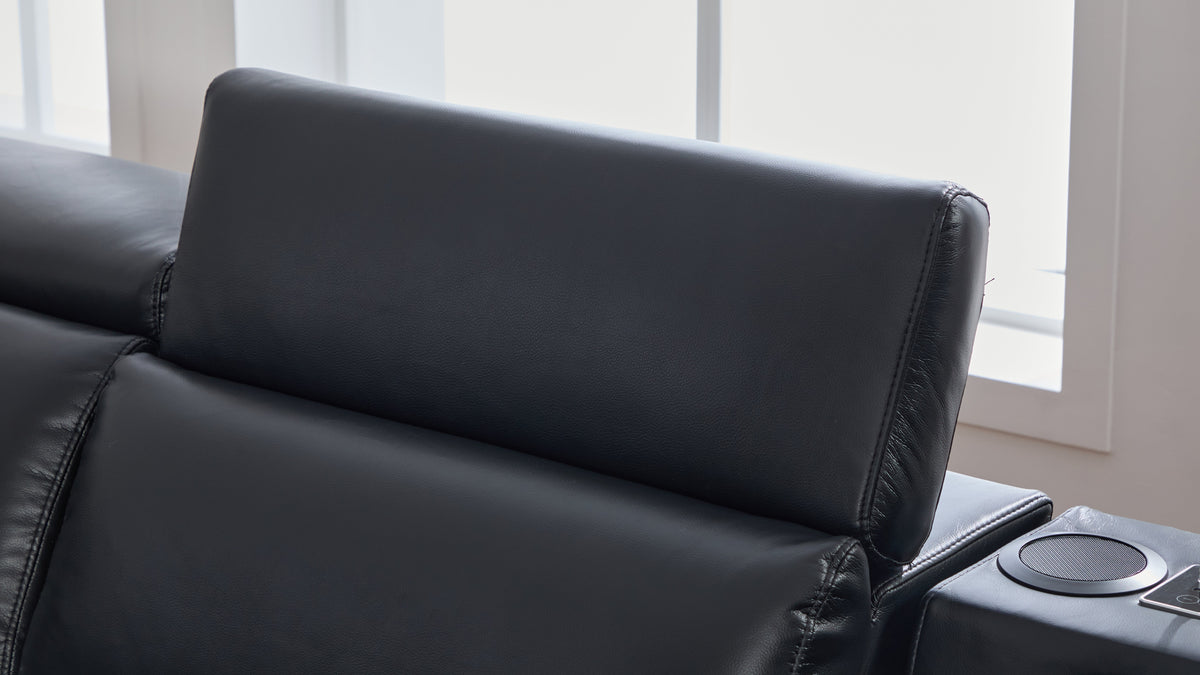 Divani Power (Black) Reclining Living Room Set