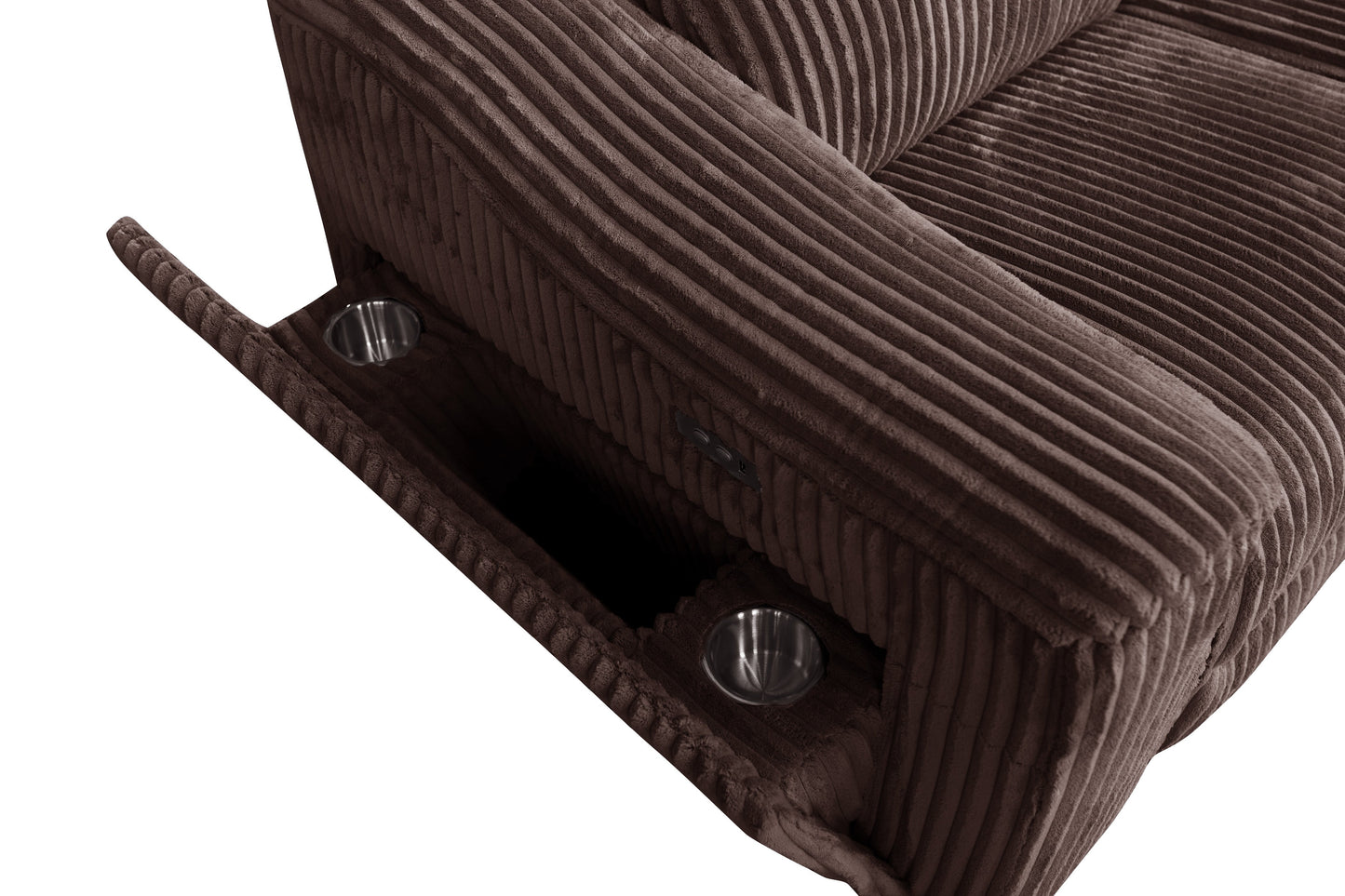 Yash (Brown) Reclining Sectional