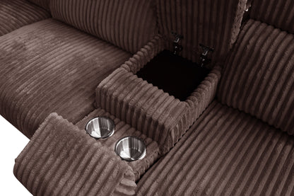 Yash (Brown) Reclining Sectional