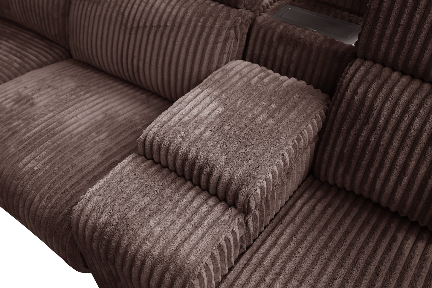 Yash (Brown) Reclining Sectional