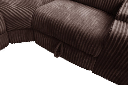 Yash (Brown) Reclining Sectional