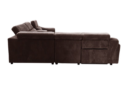 Yash (Brown) Reclining Sectional