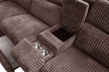 Yash (Brown) Reclining Sectional