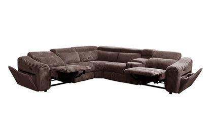 Yash (Brown) Reclining Sectional