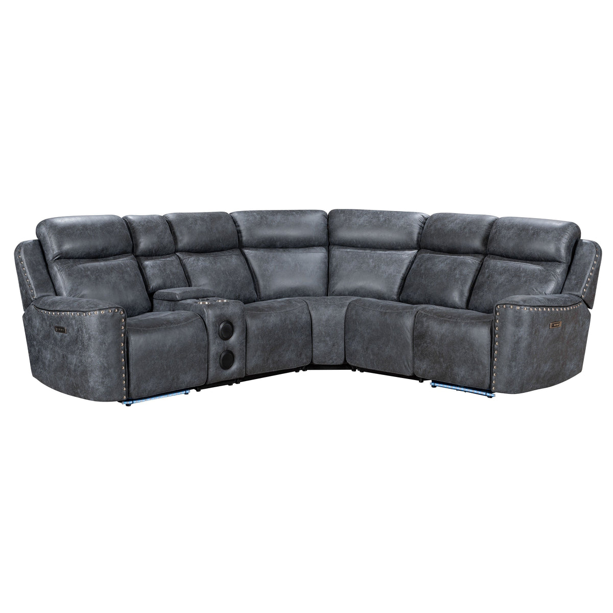 Romi (Grey) Reclining Sectional