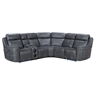 Romi (Grey) Reclining Sectional