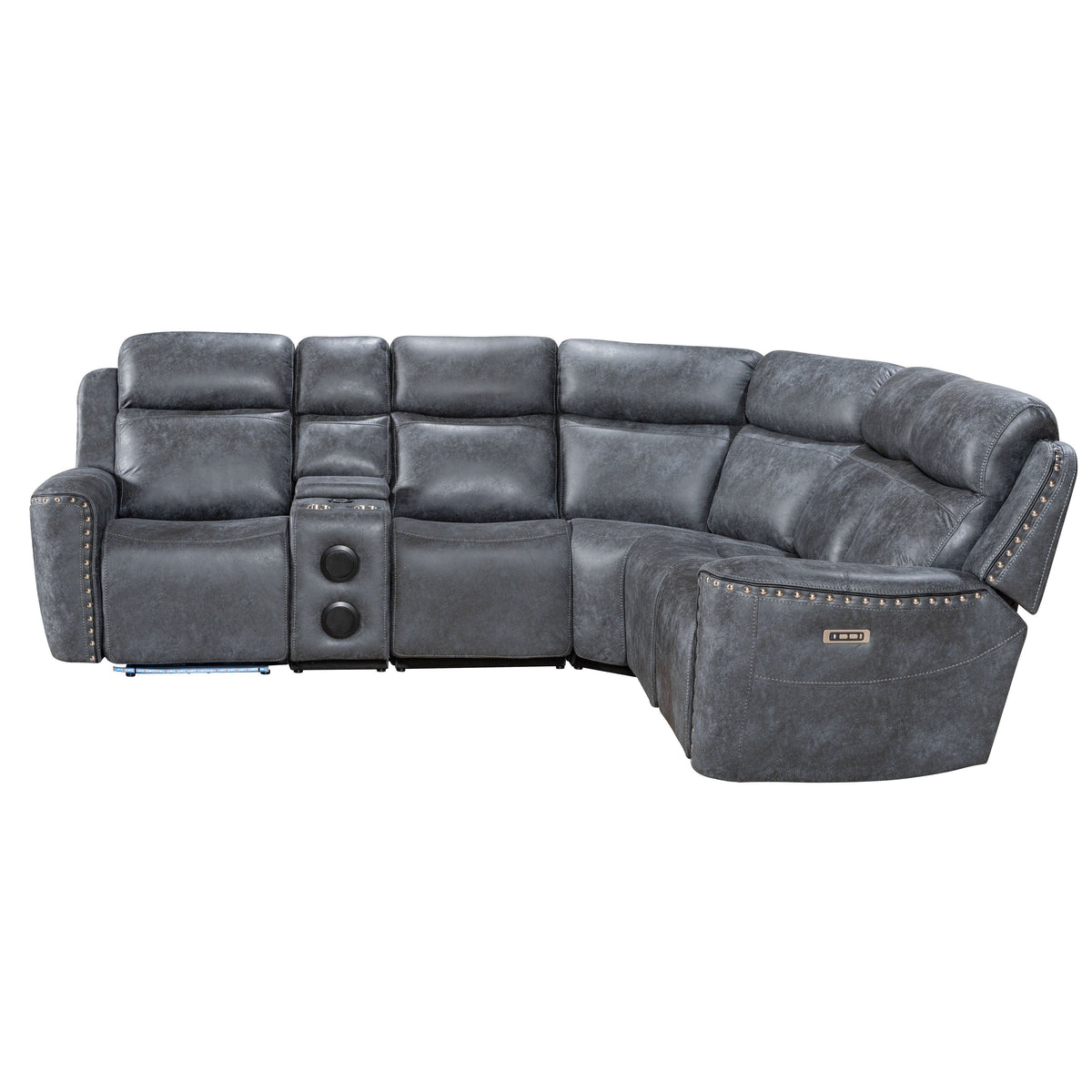 Romi (Grey) Reclining Sectional