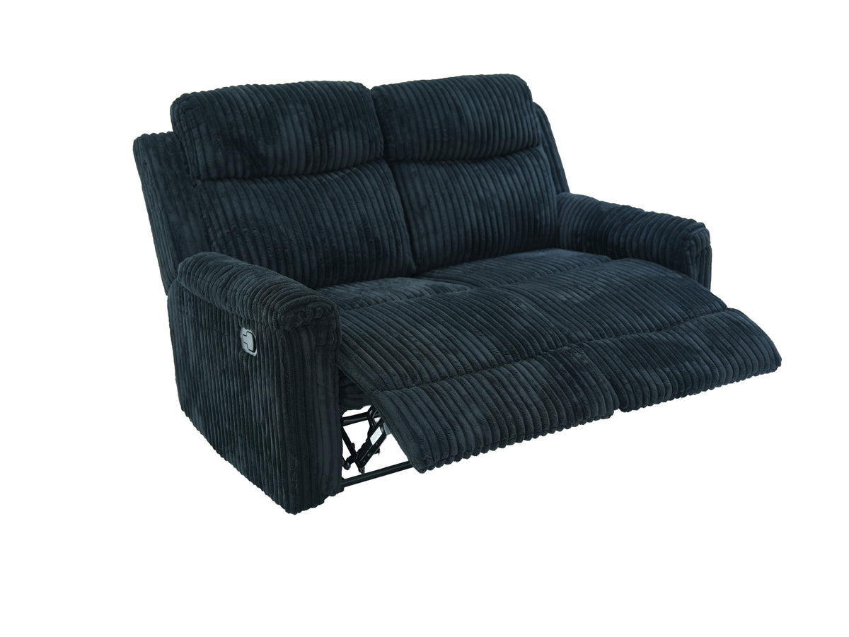 Grace (Black) Reclining Living Room Set