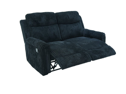 Grace (Black) Reclining Living Room Set