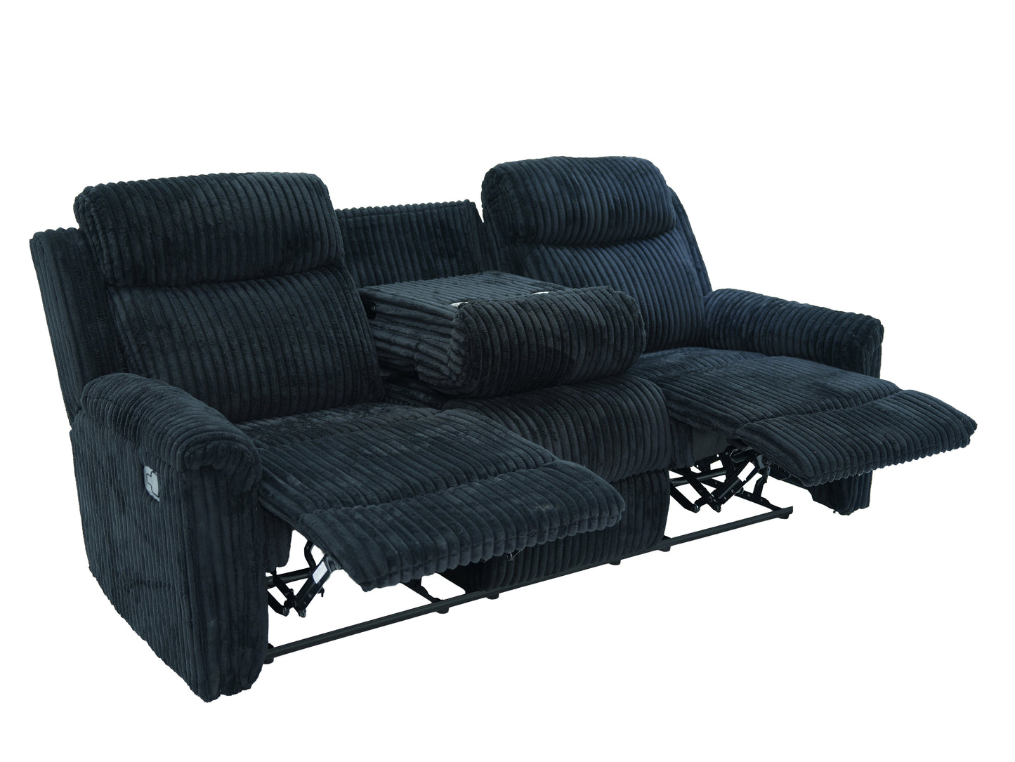 Grace (Black) Reclining Living Room Set