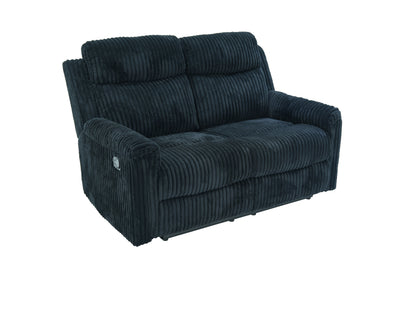 Grace (Black) Reclining Living Room Set