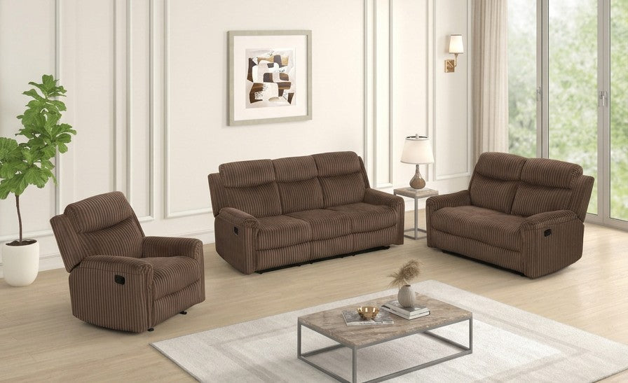 Grace (Brown) Reclining Living Room Set