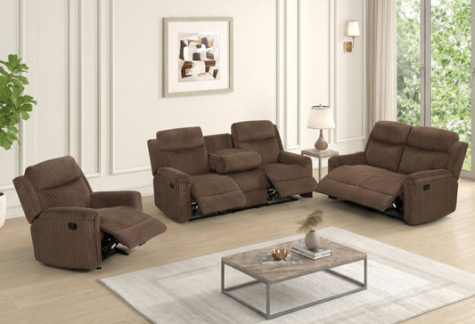 Grace (Brown) Reclining Living Room Set