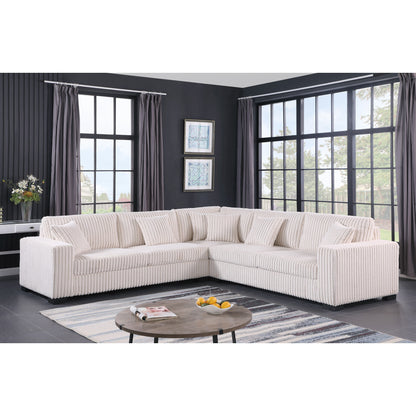 Comfy II Cream Sectional