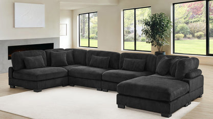 Supreme (Black) Sectional