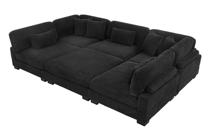 Supreme (Black) Sectional