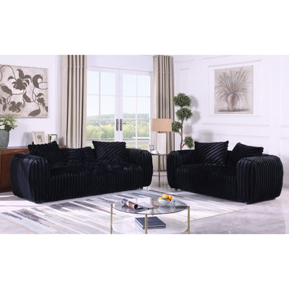 Eli (Black) Living Room Set