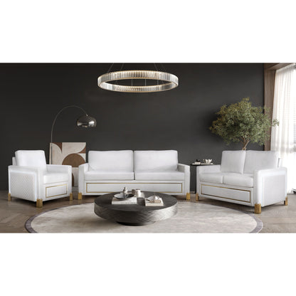 Glamor Collection Living Room Set