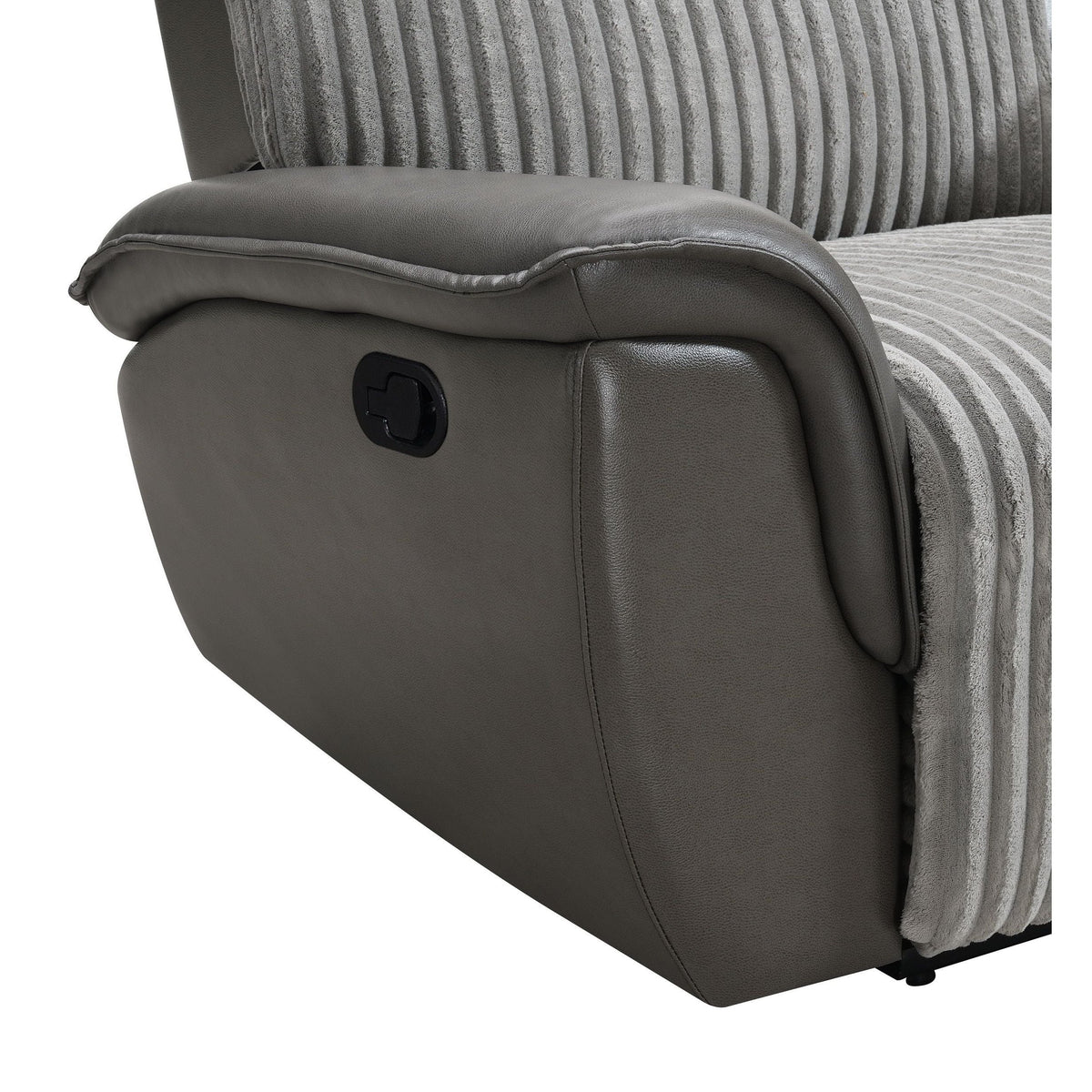 Twist (Grey) Reclining Living Room Set