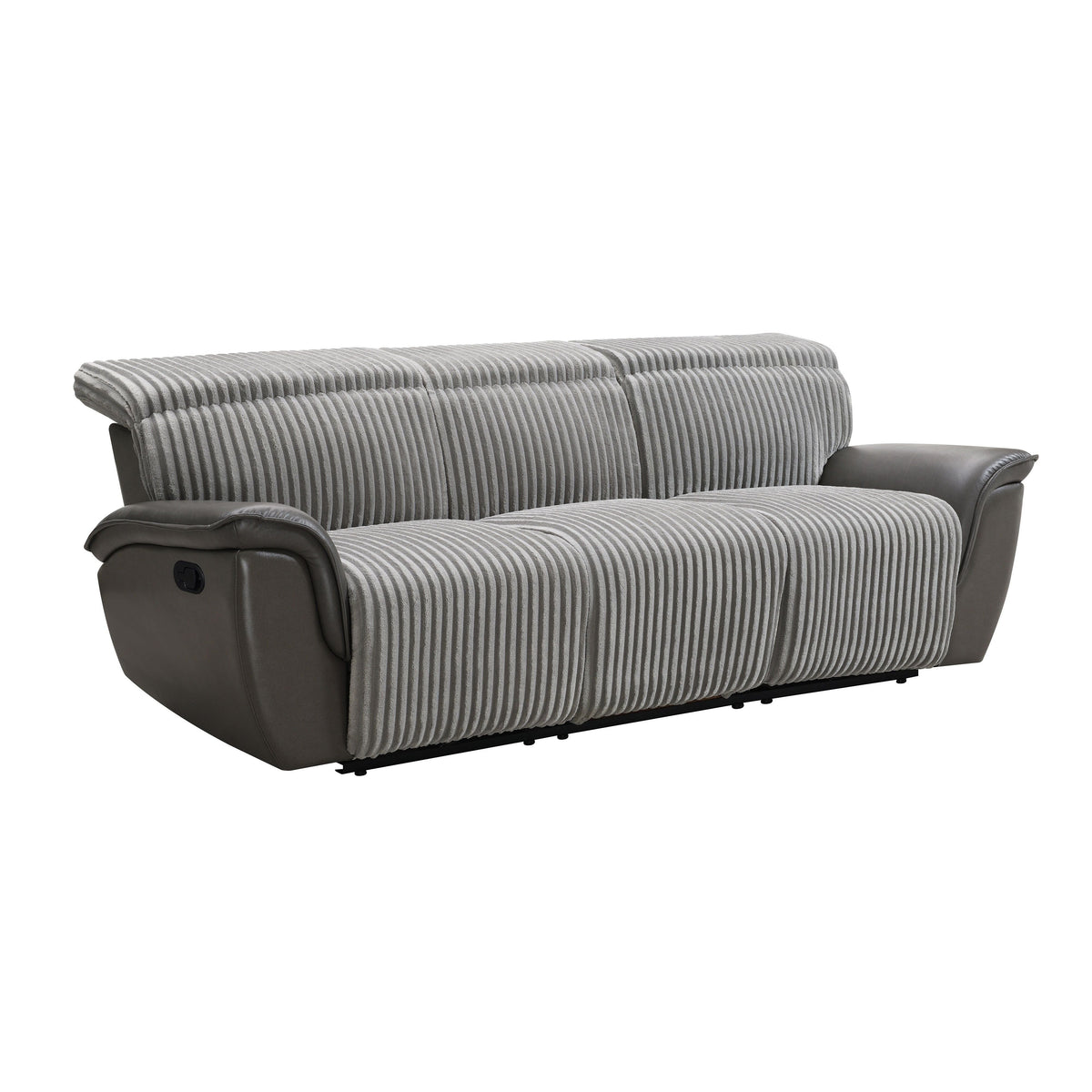 Twist (Grey) Reclining Living Room Set