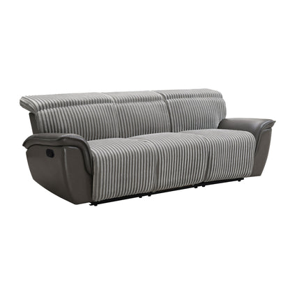 Twist (Grey) Reclining Living Room Set