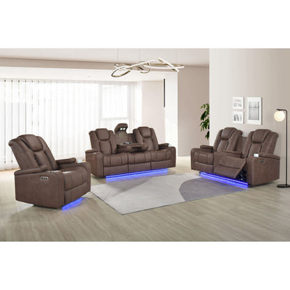 Ashley (Brown) Reclining Living Room Set