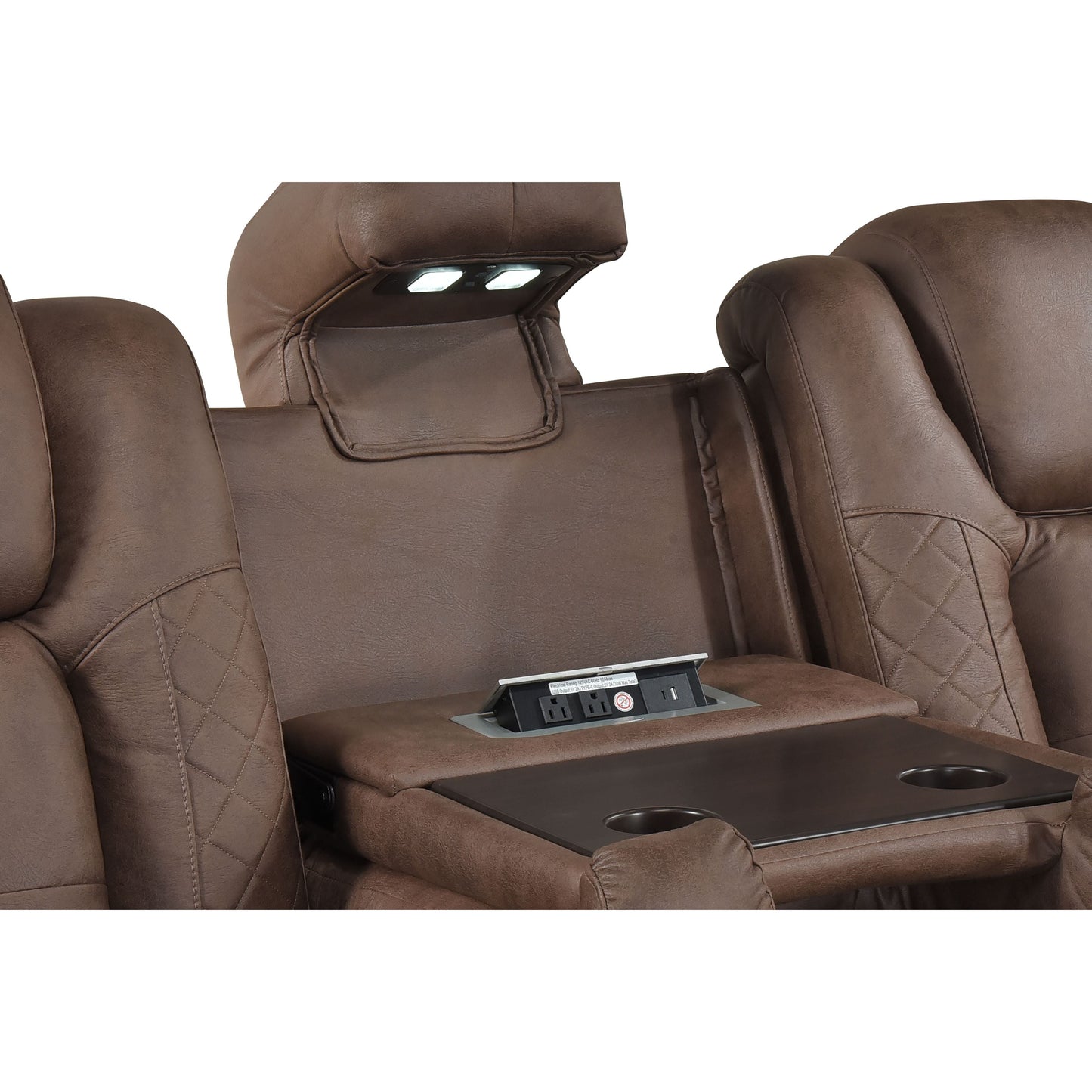 Ashley (Brown) Reclining Living Room Set