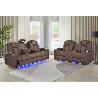 Ashley (Brown) Reclining Living Room Set