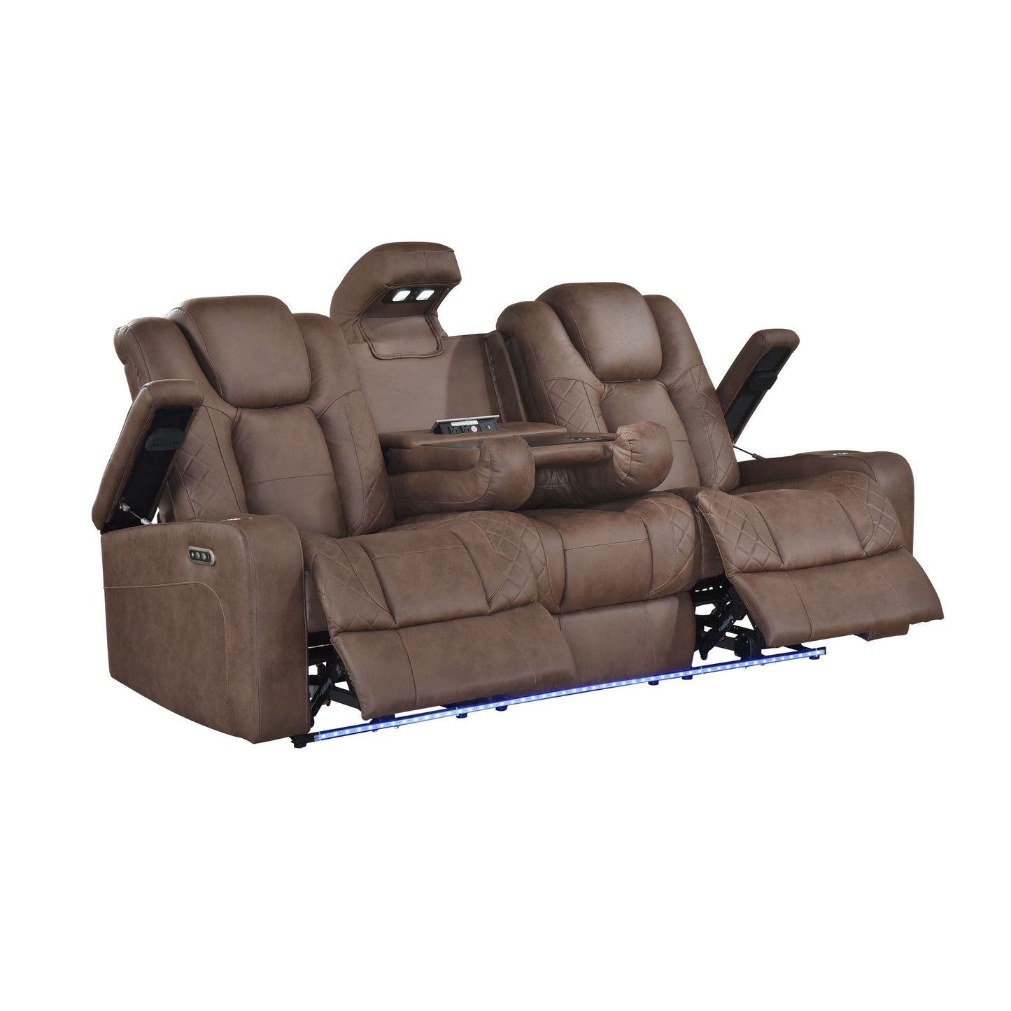 Ashley (Brown) Reclining Living Room Set