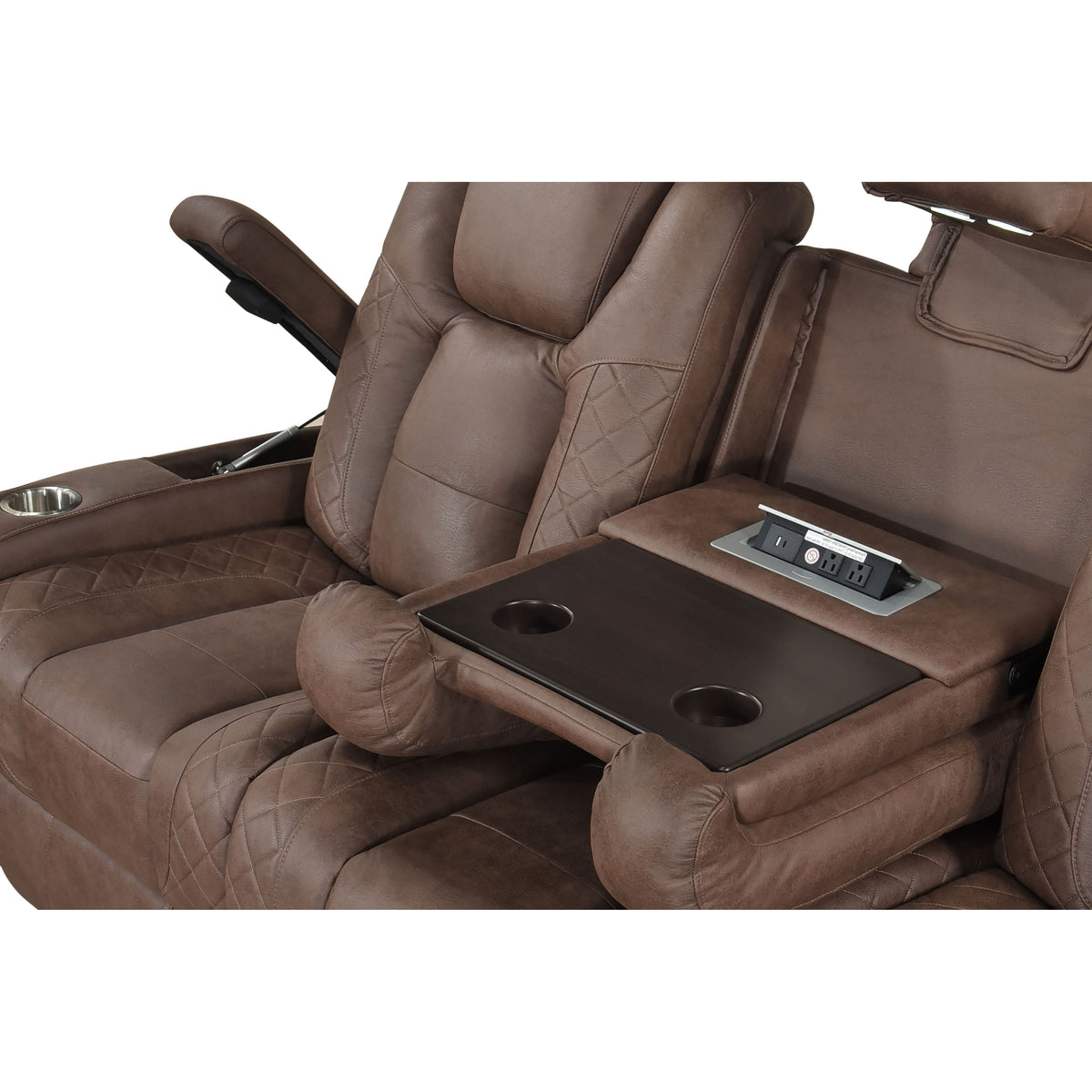 Ashley (Brown) Reclining Living Room Set