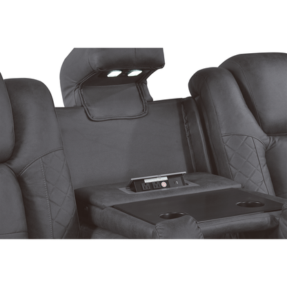 Ashley (Grey) Reclining Living Room Set