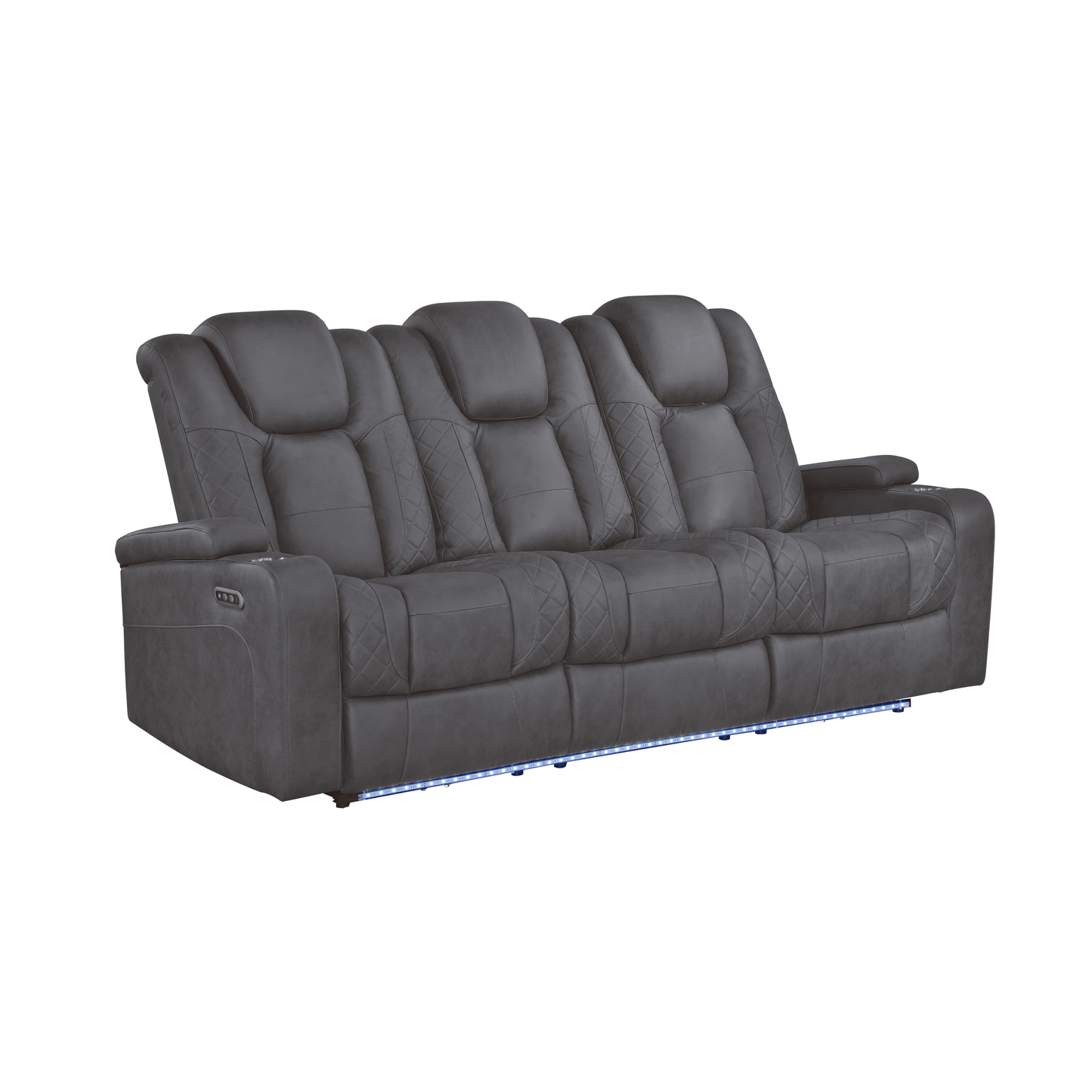 Ashley (Grey) Reclining Living Room Set