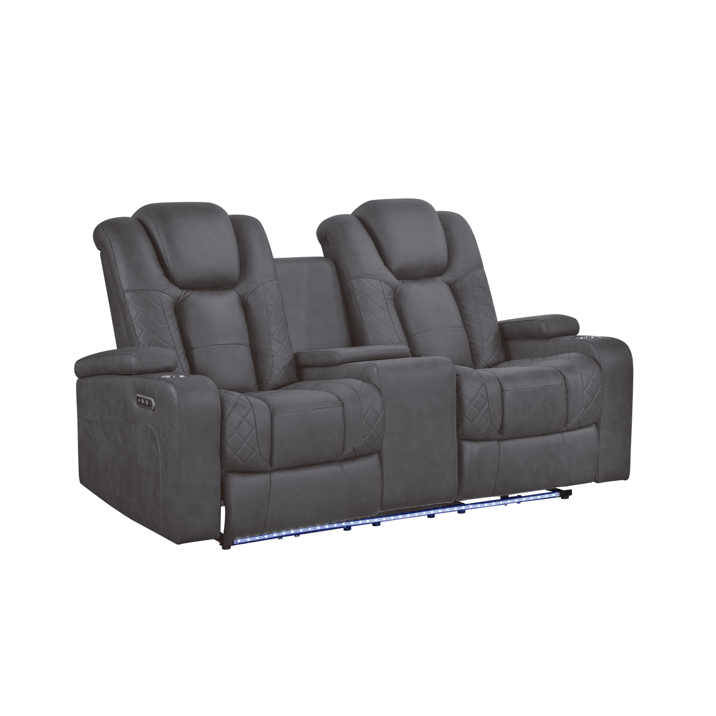 Ashley (Grey) Reclining Living Room Set