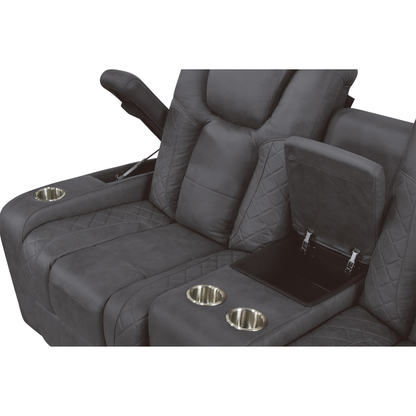 Ashley (Grey) Reclining Living Room Set
