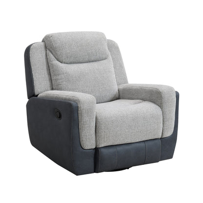 Wilbert (Grey) Reclining Living Room Set