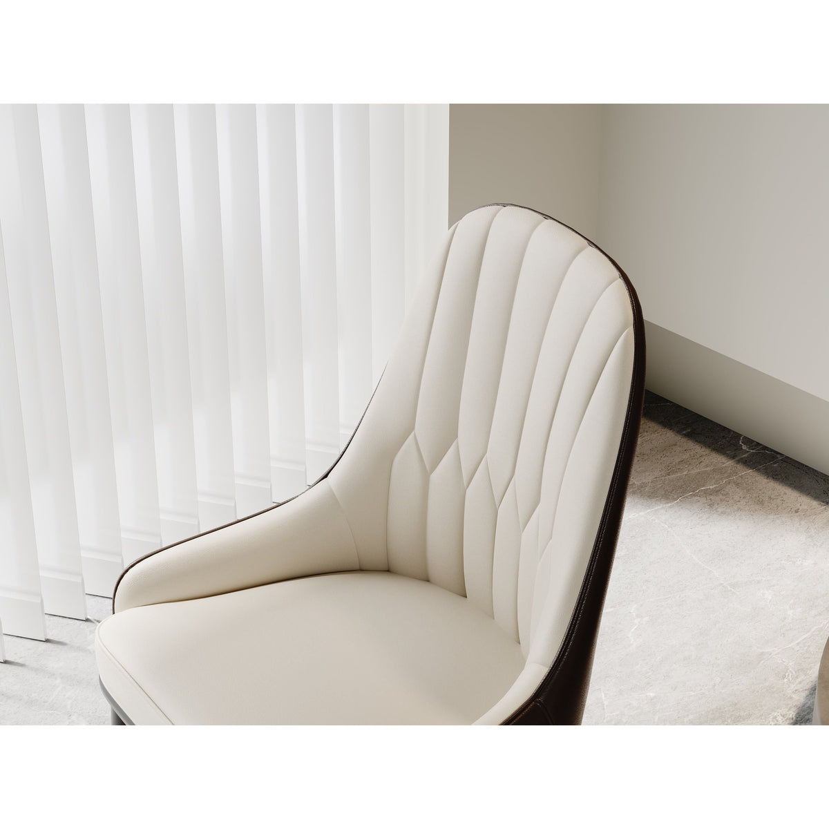 Serapion Dining Chair (Beige)