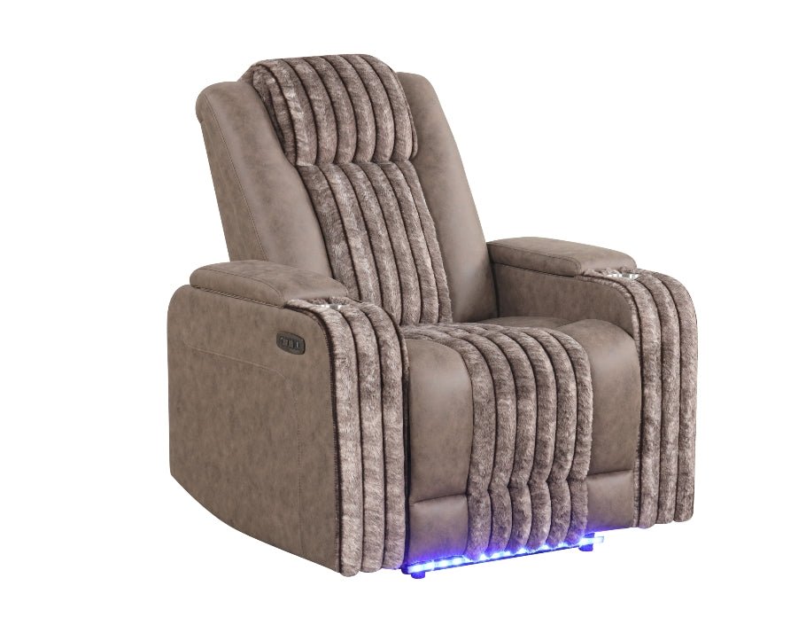Lita (Brown) Reclining Living Room Set