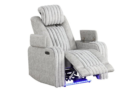 Lita (Grey) Reclining Living Room Set