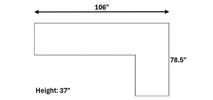 Kora (Smoke) Sectional