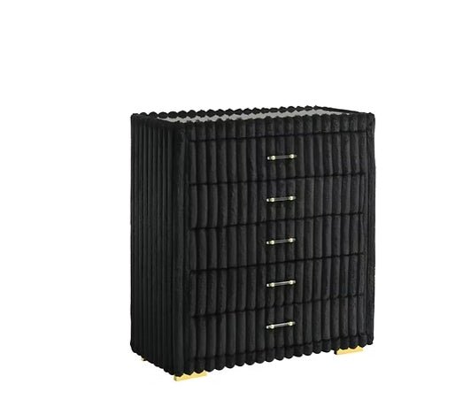 Atlam w/Henley (Black) Bedroom Set