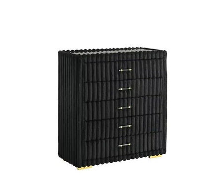 Atlam w/Henley (Black) Bedroom Set