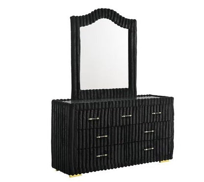 Atlam w/Henley (Black) Bedroom Set