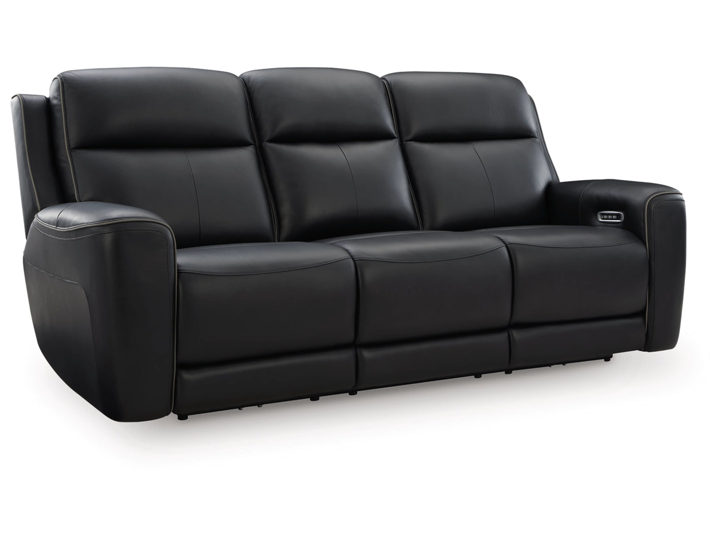 5Z-Relaxation Dual Power Reclining Sofa - Onyx