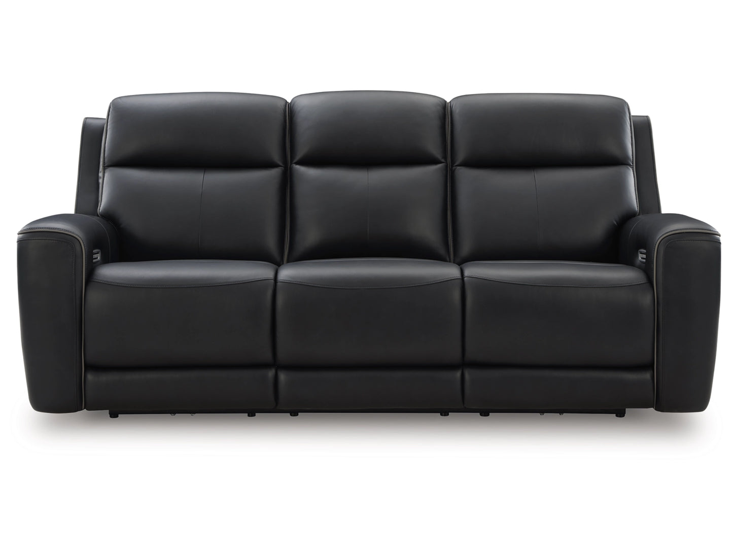5Z-Relaxation Dual Power Reclining Sofa - Onyx