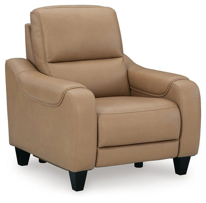 Mosswell Dual Power Leather Recliner