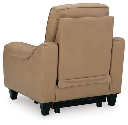 Mosswell Dual Power Leather Recliner