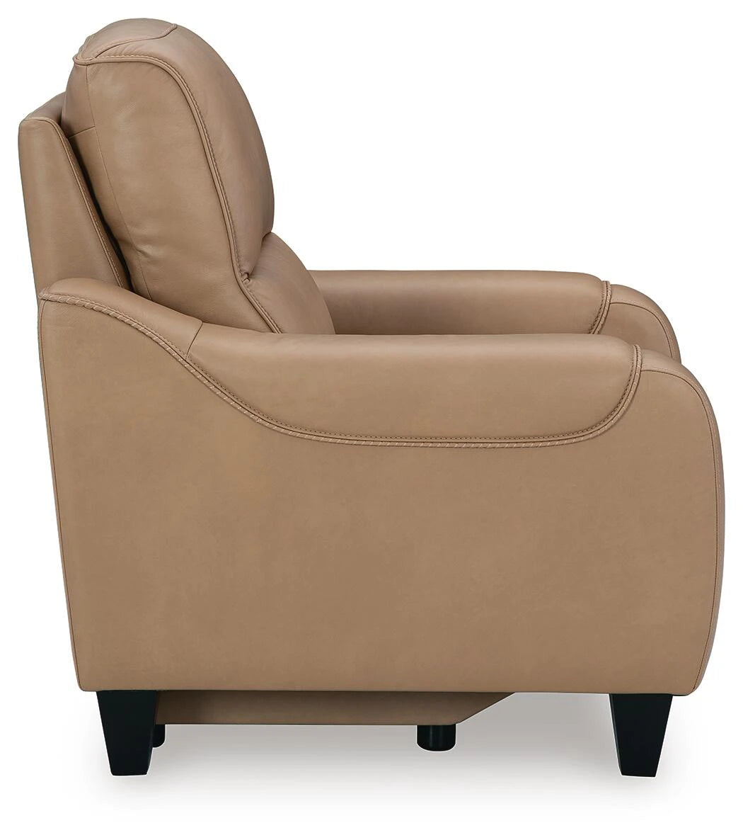 Mosswell Dual Power Leather Recliner