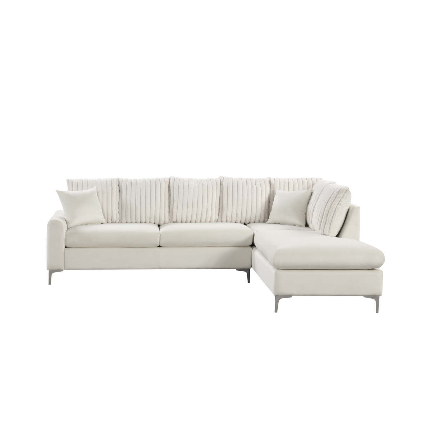 Elina (Beige) Sectional